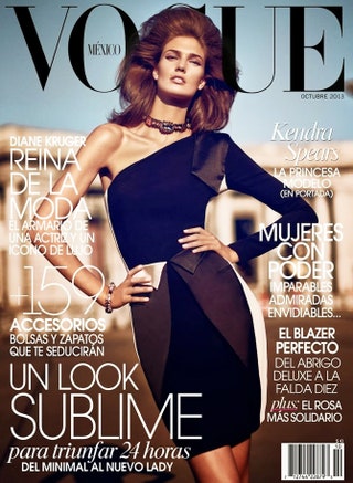 Кендра Спирс на обложке мексиканского Vogue.
