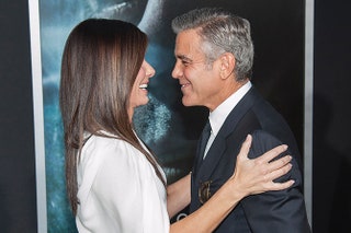 Сандра Баллок и Джордж Клуни.