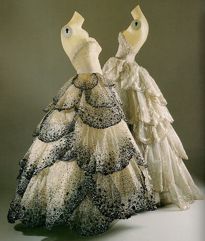 Винтажные платья Dior из коллекции 1949 года