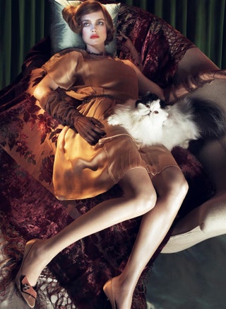 Наталья Водянова для Vogue Italy .