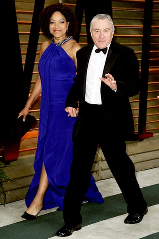 Роберт Де Ниро с супругой.