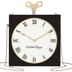 Party-тренд: сумочки-«часы» Charlotte Olympia