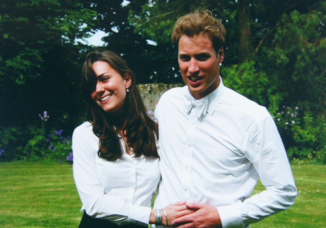 Кейт Миддлтон и принц Уильям накануне свадьбы