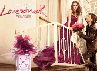 Лейтон Мистер в рекламной кампании Lovestruck by Vera Wang.
