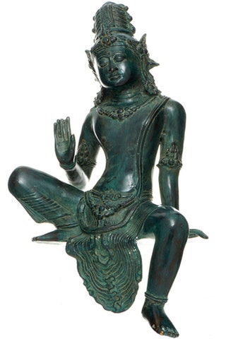 Моя статуэтка «Забавного Шиву я привезла из штата Аризона. Мне показалось что отыскать индуистского бога там где жили...