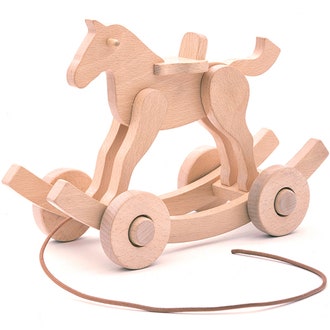 Когданибудь счастливые обладатели этой деревянной лошадки скажут «Даже игрушки у меня были от Hermes»