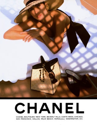 Рекламная кампания Chanel .