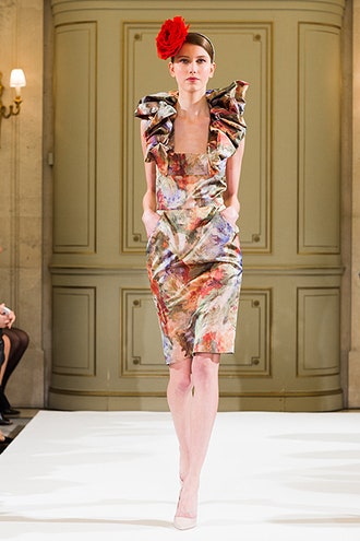 Неделя Высокой моды в Париже показ Юлии Яниной