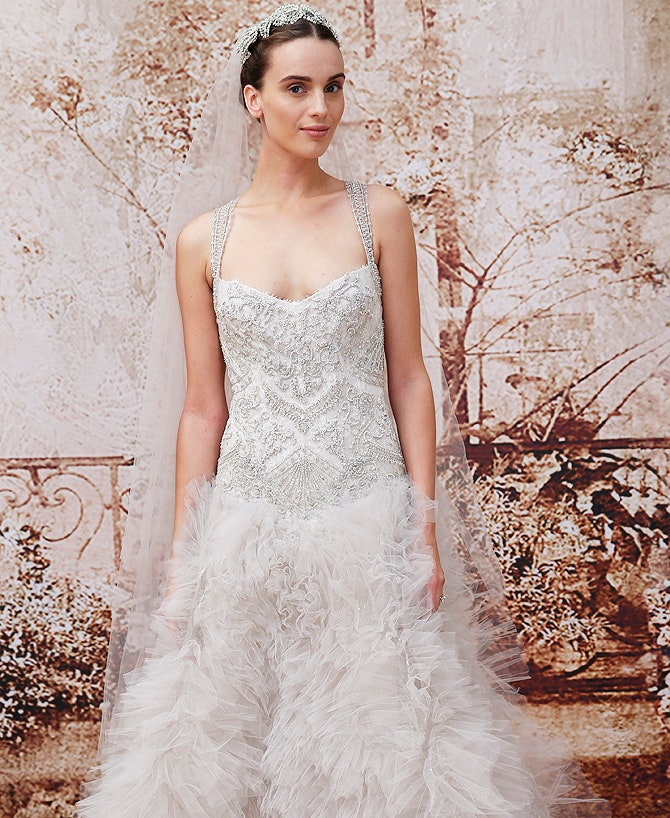 Bridal Fashion Week самые красивые платья от Monique Lhuillier Vera Wang Zac Posen | Tatler