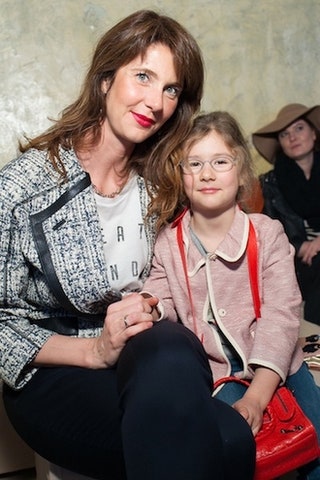 Дарья Лисиченко с дочерью.