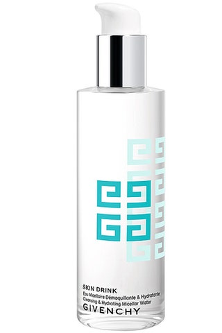 Мицеллярная вода Skin Drink от Givenchy бережное очищение и тонизирующий эффект во время снятия макияжа с лица и глаз.