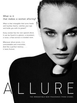 Диана Крюгер в рекламе аромата Allure