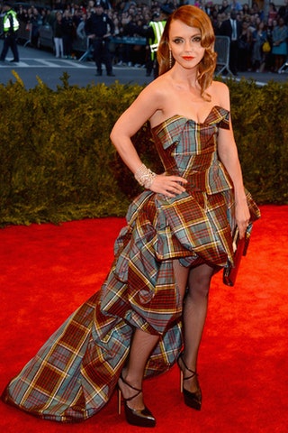 Кристина Риччи в Vivienne Westwood Couture.
