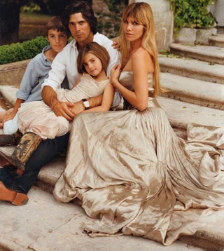 Начо Фигерас и его семья для Ralph Lauren.
