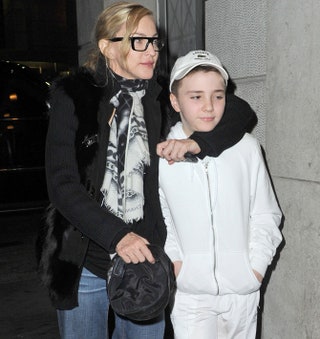 Мадонна с сыном Рокко.
