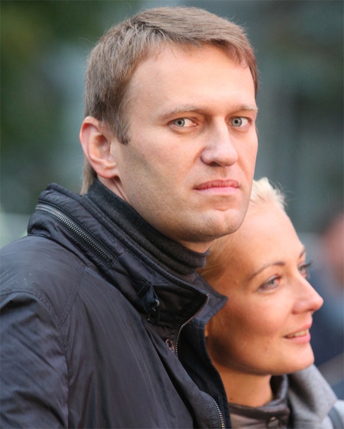 Алексей Навальный и Юлия Навальная