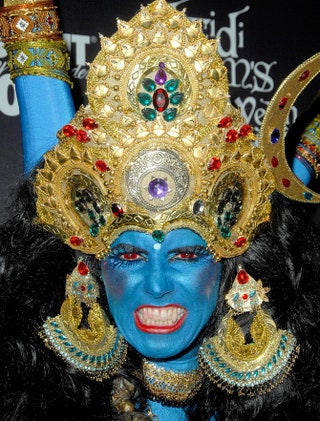 Индийская богиня Хайди Клум.
