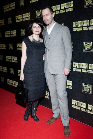 Михаил Идов с супругой.