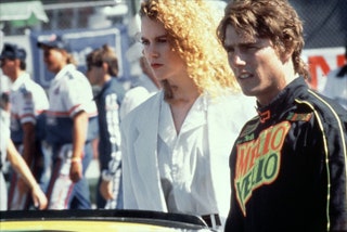 Николь Кидман и Том Круз счастливый обладатель гоночного авто из серии Nascar .