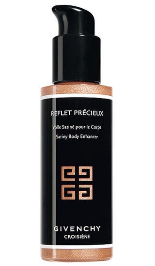 Оттеночный флюид для тела Reflet Precieux мгновенно дарит коже янтарный оттенок.