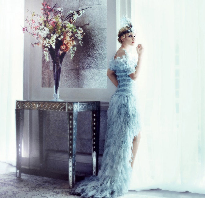 В Chanel Haute Couture в фотосессии для американского Vogue