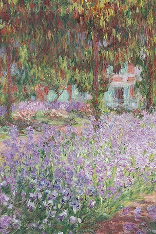 «Сад художника в Живерни» Клод Моне .
