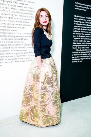 Стелла Аминова в Dior.