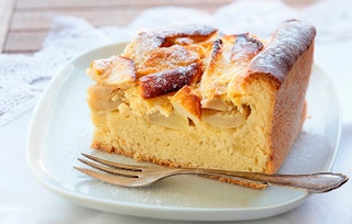 Мой десерт «Сметаю яблочный тарт за один присест хотя знаю что есть сладкое мягко говоря не полезно».