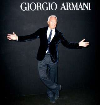 Джорджио Армани.