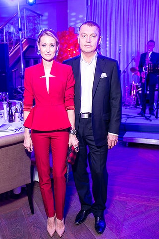 Ирина Курбатова с супругом.