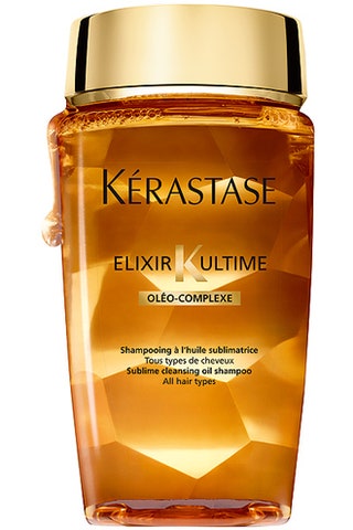 Очищающий шампуньванна на основе масел из серии  Elixir Ultime от Kerastase глубокое питание блеск и легкость волос.