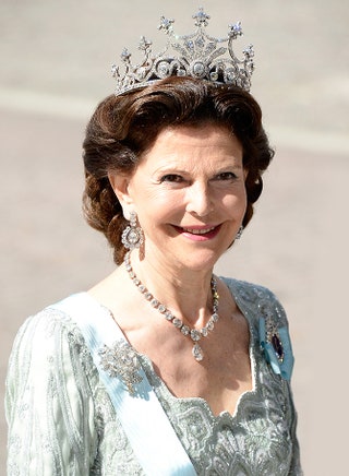 Королева Швеции Сильвия.
