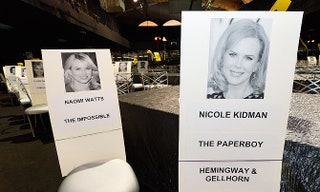 Места звезд за столиками на Screen Actors Guild Awards2013 распределили заранее подруг Наоми Уоттс и Николь Кидман...