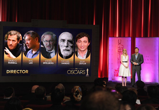 Объявлены номинанты на «Оскар»2013