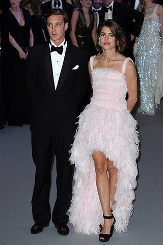 Пьер и Шарлотта Казираги в Chanel.