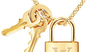 Золотые ключики Louis Vuitton