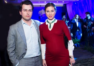 Виктория Шамис с мужем Романом.