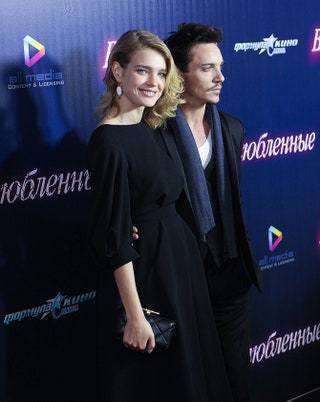 Наталья Водянова и Джонатан РисМайерс.
