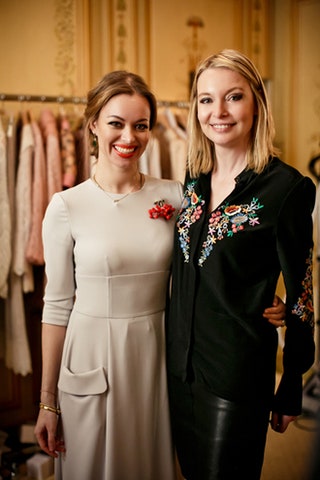 Анастасия Романцова и Виктория Давыдова.