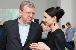 Алексей Кудрин и Диана Вишнева.