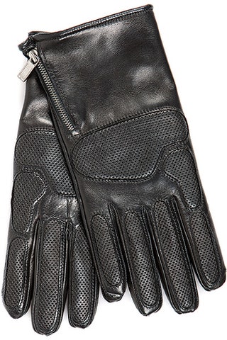 Кожаные перчатки Zegna Sport.