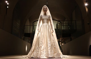 Свадебное платье принцессы МариШанталь из Греции .
