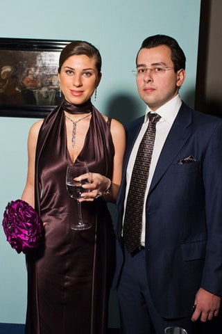 Виктория Шамис с супругом.