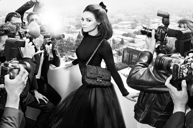 Мила Кунис новые фото для Dior