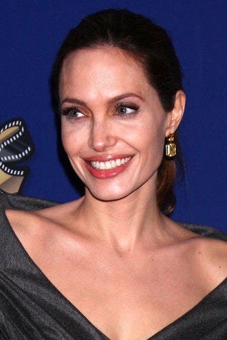 Анджелина Джоли на вручении кинопремии в Голливуде