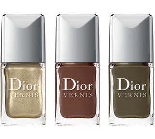 Новые оттенки лака Dior Vernis роскошные детали осеннего стиля.