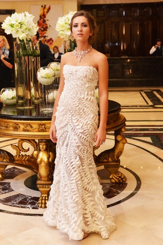 Ксения Бутусова в платье Elie Saab Haute Couture.