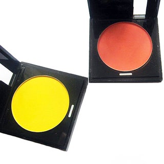 Желтые и оранжевые тени  Make up for ever.