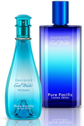 Лимитированный выпуск Davidoff Cool Water Pure Pacifiс для него и для нее.