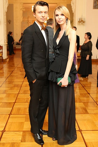 Герман Ларкин и Илона Столье в Givenchy.